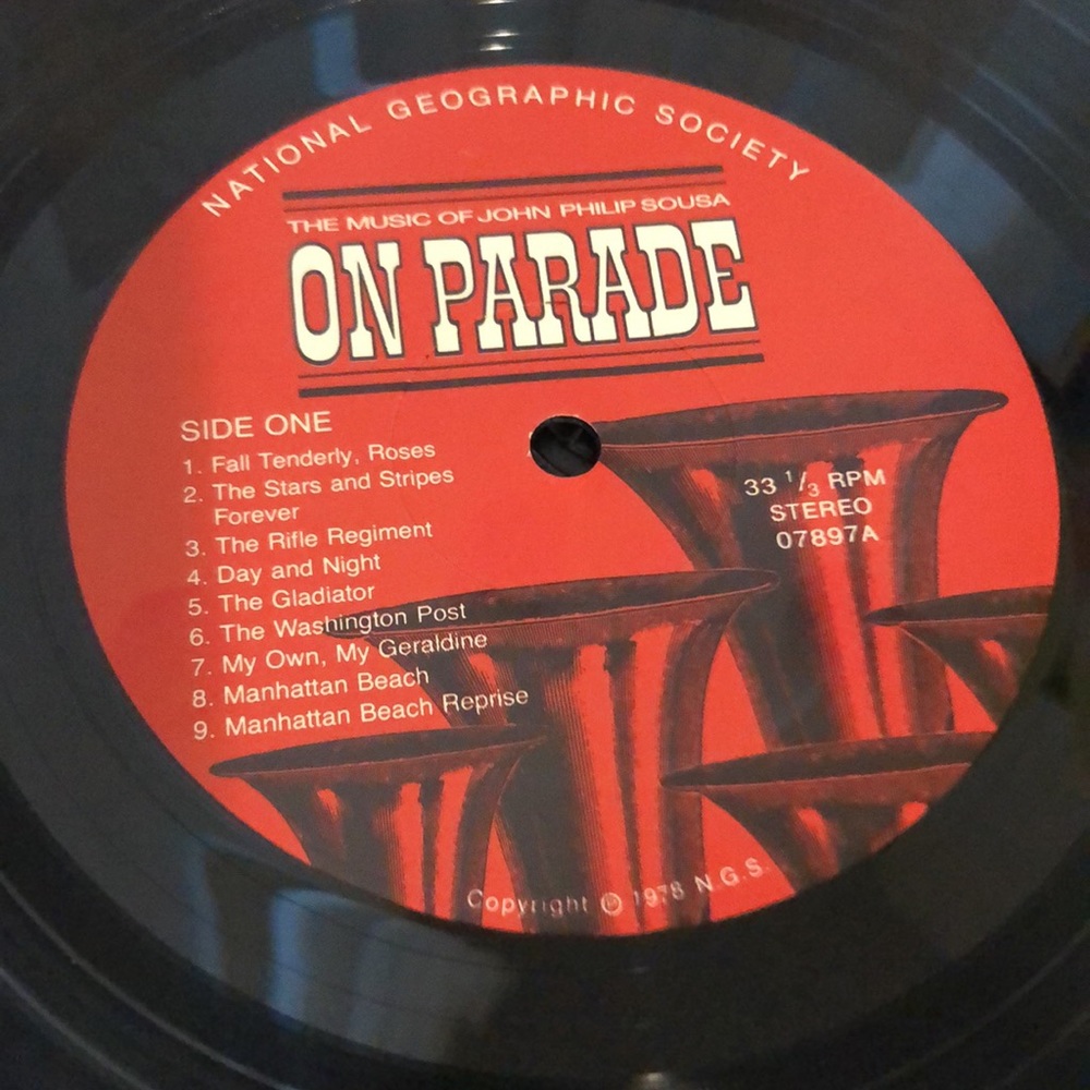 John Philip Sousa On Parade Vinyl Lp '78 - Picture 3 of 11
